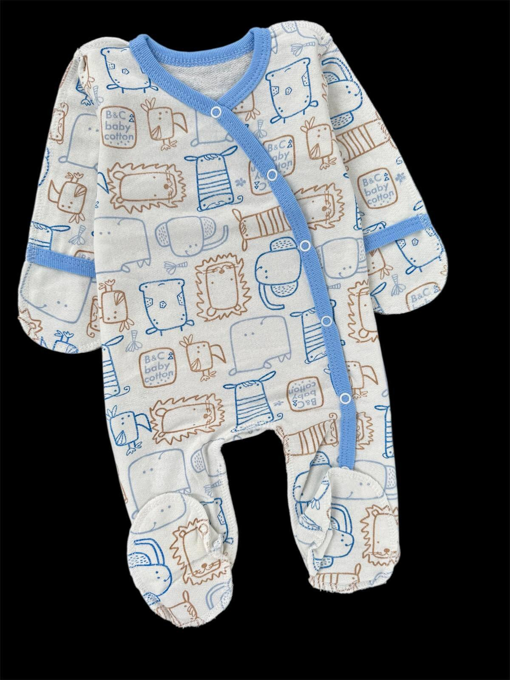 Чоловічок "Фунтик", футер ТМ "Пташка" (56, 62 см)