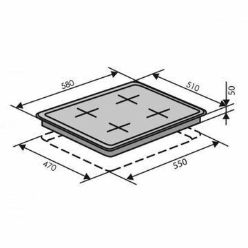 Варильна поверхня VENTOLUX HSF640-D2 CEST (IV/RB)