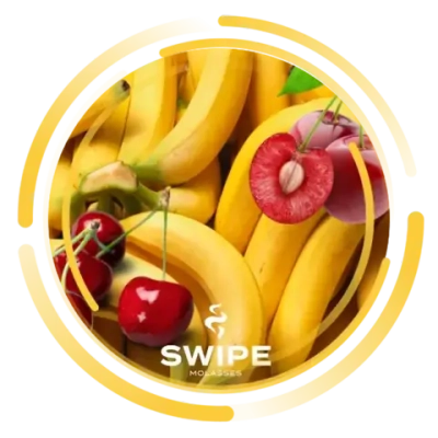 Бестабачная Смесь Swipe Banana Cherry (Свайп Банан Вишня) 50г