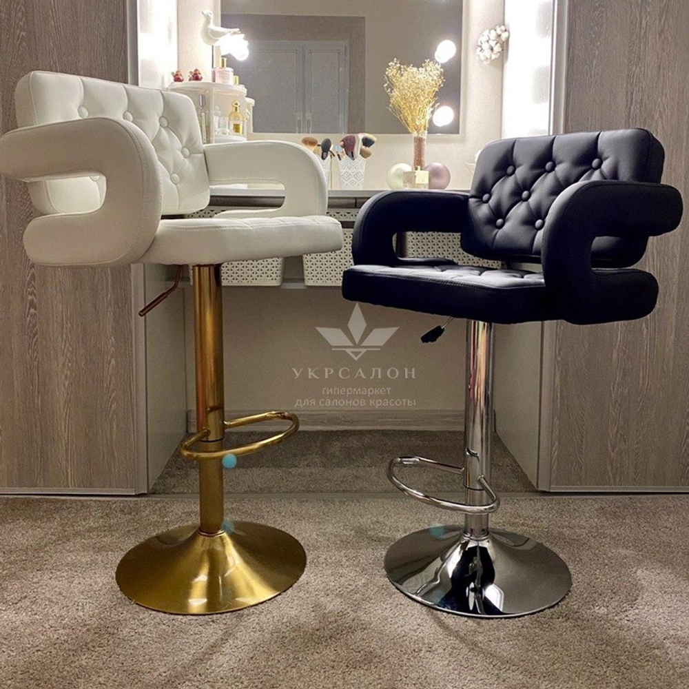 Стільчик для візаж Ralf gold