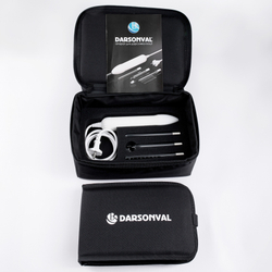 Аппарат Дарсонваль white с сумкой и набором электродов (17 шт)