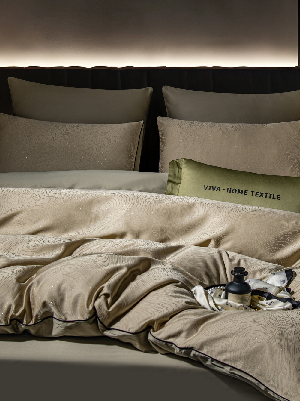 Комплект постельного белья Сатин-Жаккард Тессоро MT001