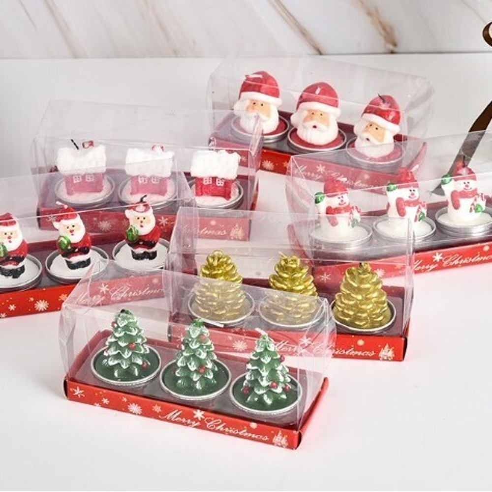 Свечи новогодние Елочка