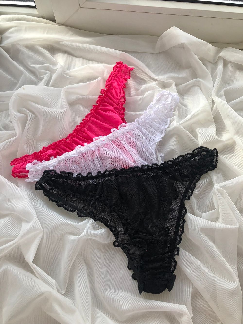 Трусики рюш