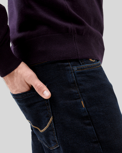 Джинси чоловічі Slim Fit темно-сині (арт. 8862300602)