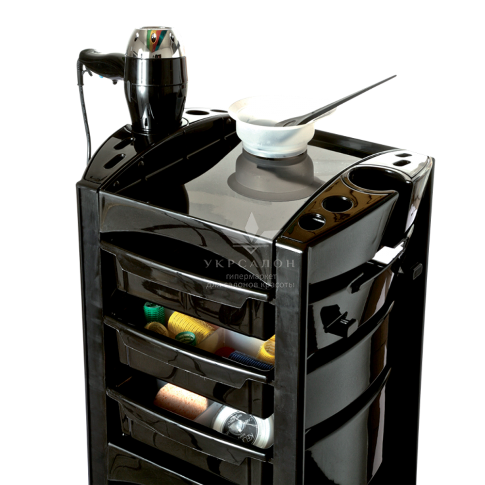 Парикмахерская тележка Friend black