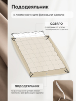 Комплект постельного белья Однотонный Сатин Элитный OCE022