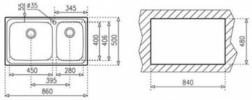 Кухонна мийка TEKA CLASSIC MAX 2B LHD 11119207