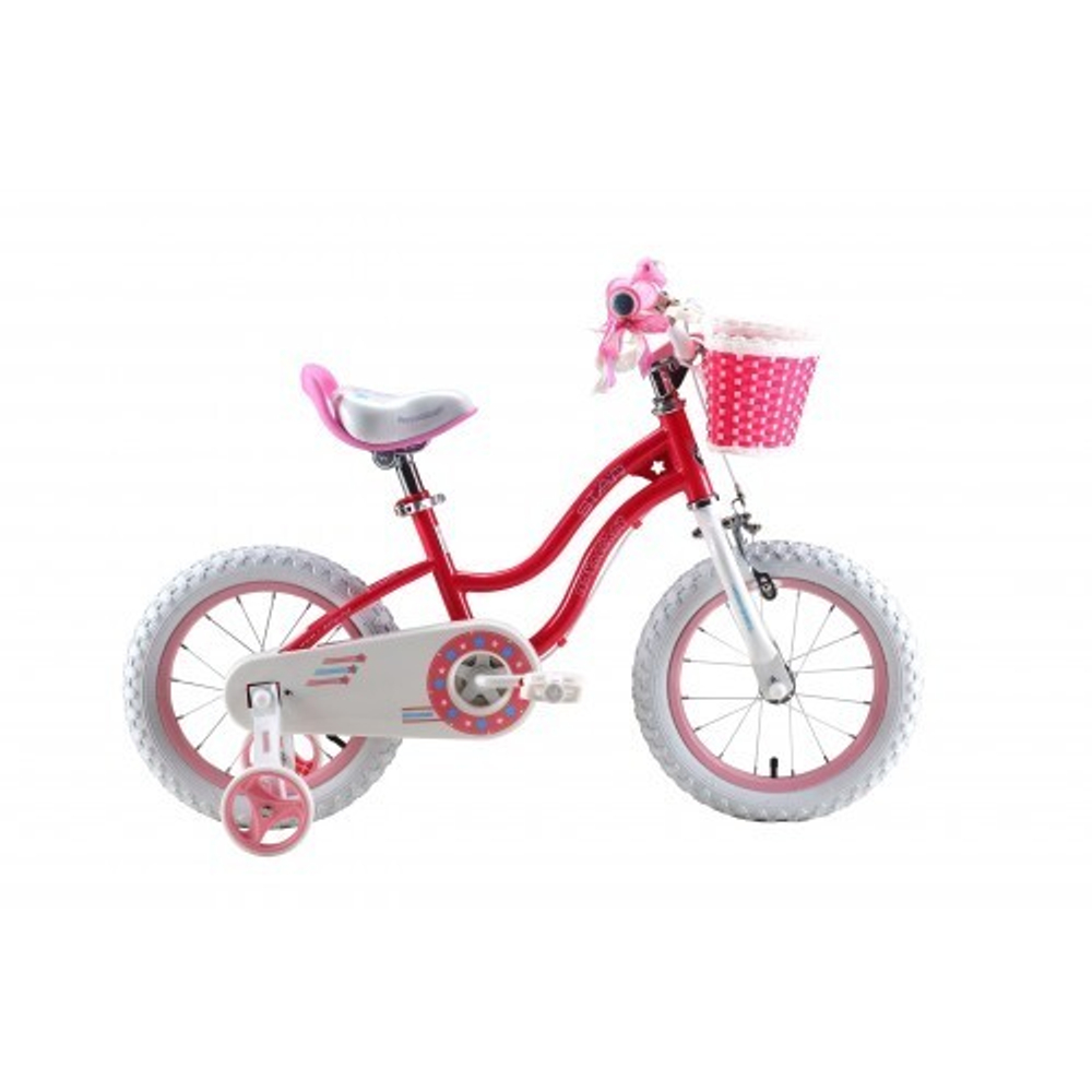 Детский двухколесный велосипед для девочки Royal Baby Stargirl 18 дюймов RB18G-1 с корзиной