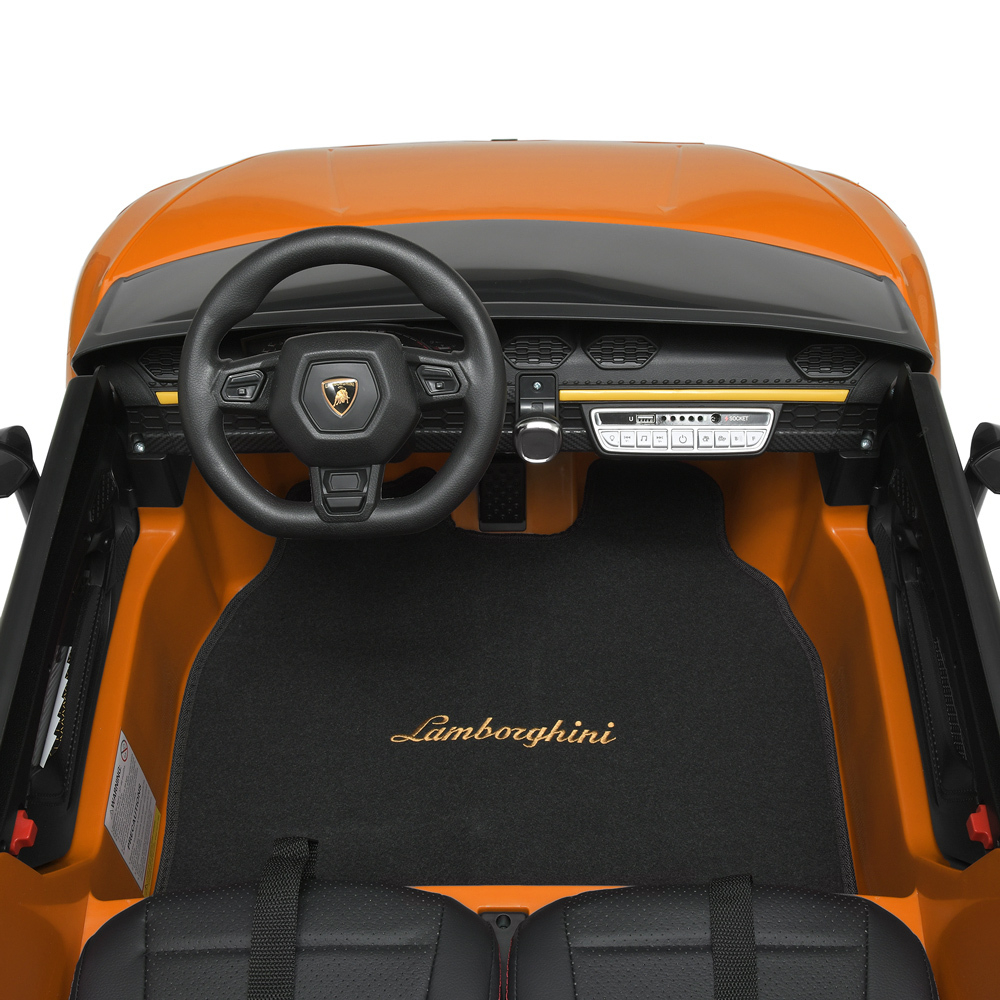 Дитячий двомісний електромобіль спорткар Lamborghini (Ламборгіні) 4WD 320W M 5020EBLR(24V)