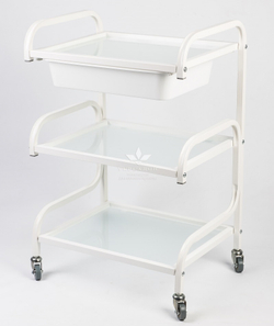 Косметологічний візок S3-l-w білий