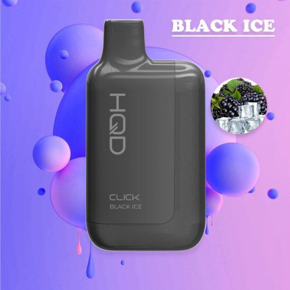 HQD Click Black ice (pod + device)