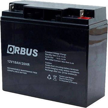 Акумуляторна батарея ORBUS ORB1218 AGM 12V 18 Ah