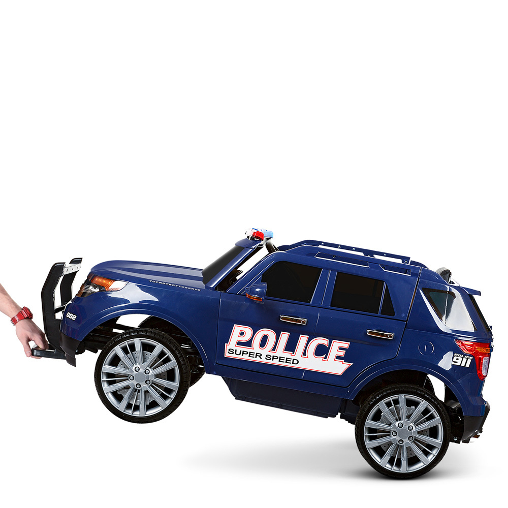 Дитячий електромобіль поліцейський джип Ford Police M 3259EBLR