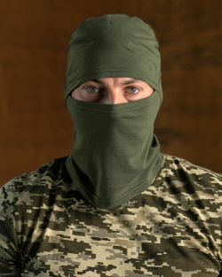 Балаклава кольору хакі чоловіча (арт. 3962200101)