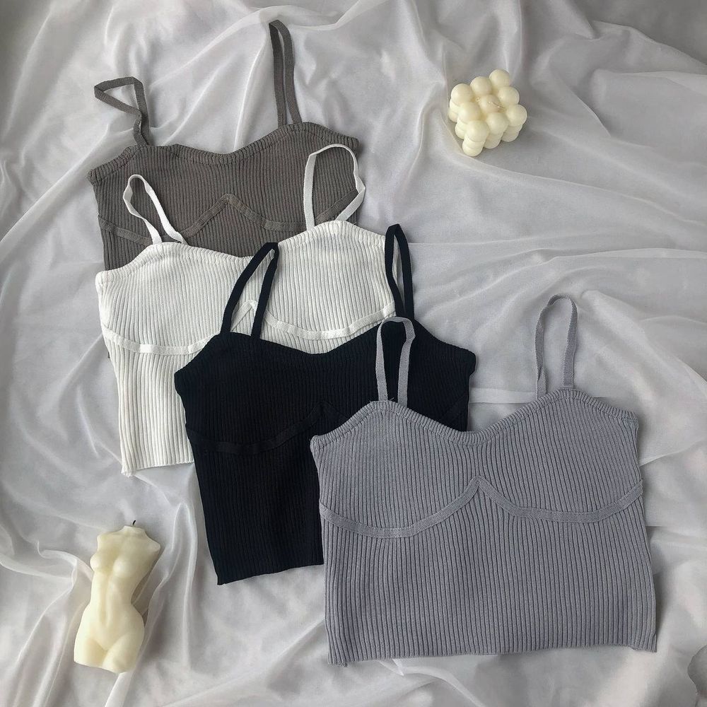 Топ с имитацией косточек