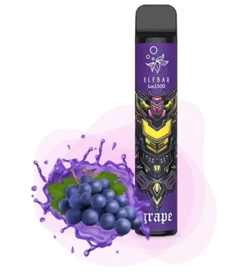 Elf Bar 1500 - Grape (5% nic)