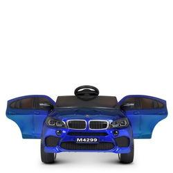Дитячий електромобіль BMW X6 4WD 180W Bambi M 4299EBLRS