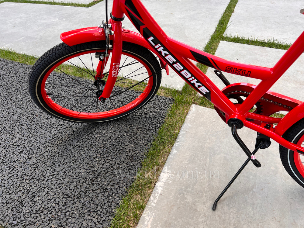 Детский велосипед Like2bike Sky 16 дюймов с багажником