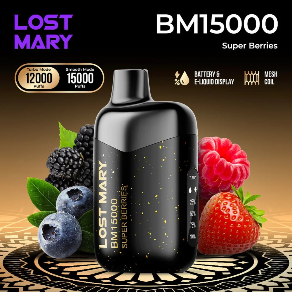 Lost Mary BM15000 - Super Berries (2% nic)