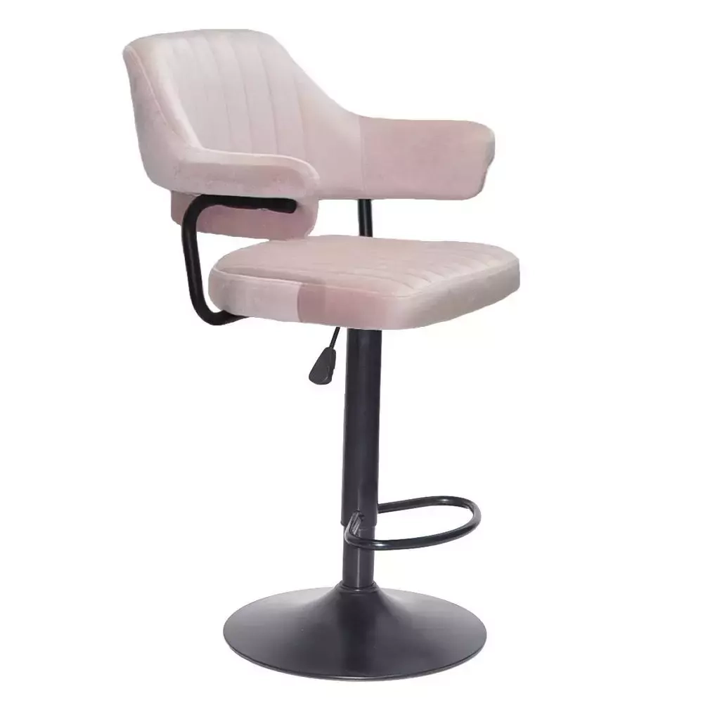 Стілець для візажу Jef velor black