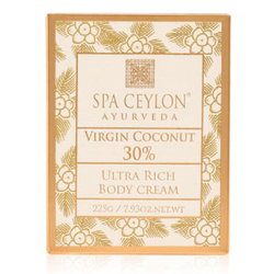 Крем ультра зволожувальний для тіла Королівський кокос 30 г, SPA Ceylon