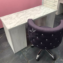 Крісло клієнта Queen velours