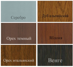 Палитра МДФ каркасов для ширм