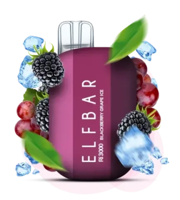 ELF BAR Ri3000 - Blackberry Grape Ice (5% nic)