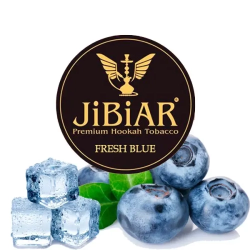 Тютюн Jibiar Fresh Blue (Джибіар Чорниця Лід) 250г (Виготовлено в 2019)