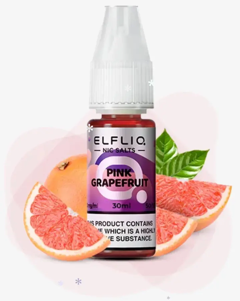Жидкость ELFLIQ Pink Grapefruit (Ельфлик Грейпфрут) 30 мл/5%