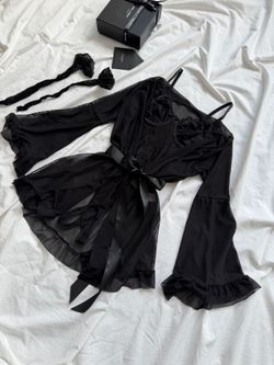 Боді+халат+панчохи