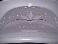 Лампа для маникюра LED+UV Sun X белая