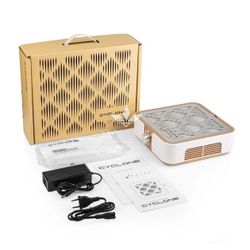 Вытяжка Cyclone X Bronza с НЕРА-фильтром 60W для маникюра и педикюра