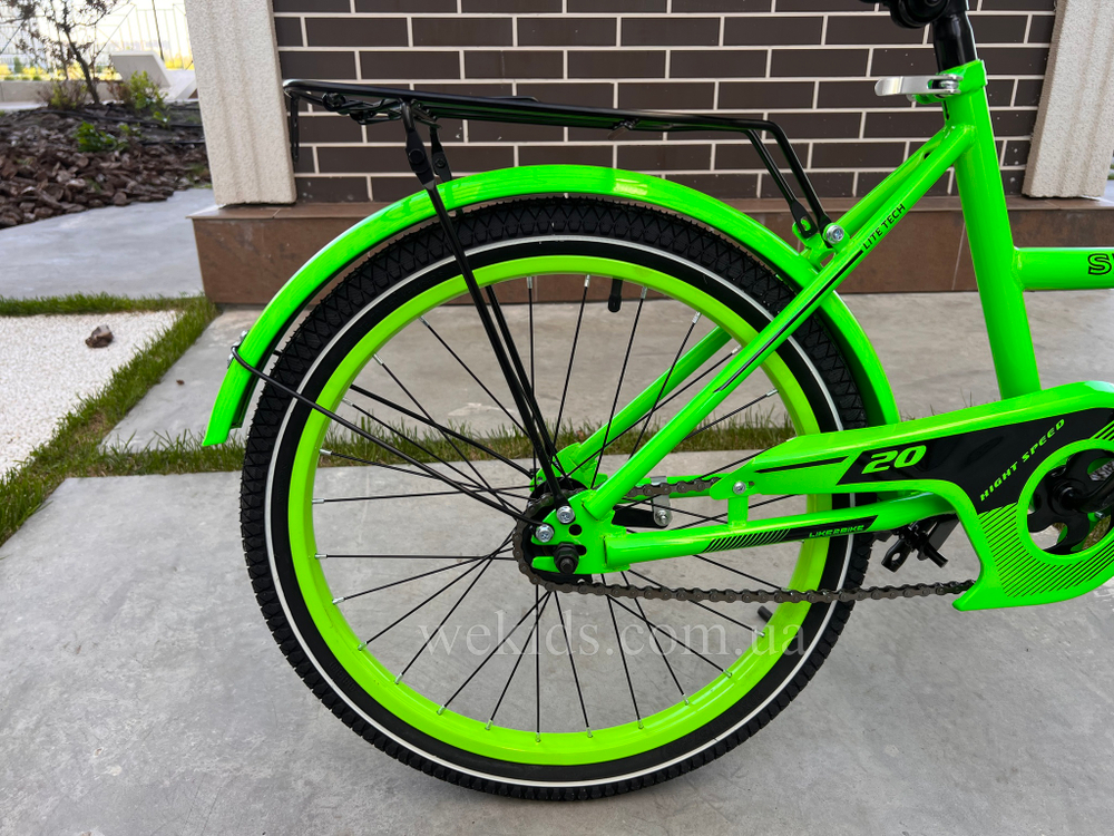 Детский велосипед Like2bike Sky 16 дюймов с багажником