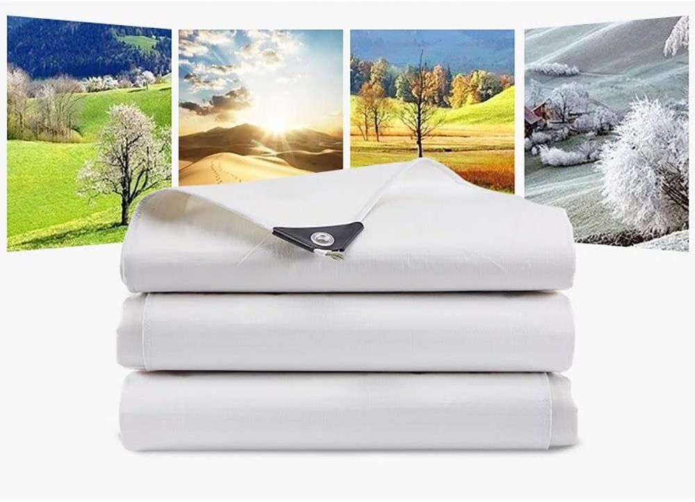 Тент от дождя и снега 2х3 "PLANDEKA" 100г./м2 (серый) тарпаулиновый