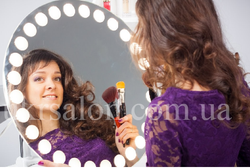 Зеркало Hollywood с подсветкой