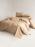 Комплект постельного белья Однотонный Сатин Элитный OCE005