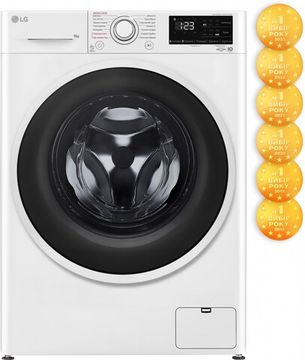 Пральна машина повногабаритна LG F4V3VS7WW