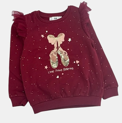 Світшот "Балерина", трьохнитка з начосом ТМ "C&A" (116 см)