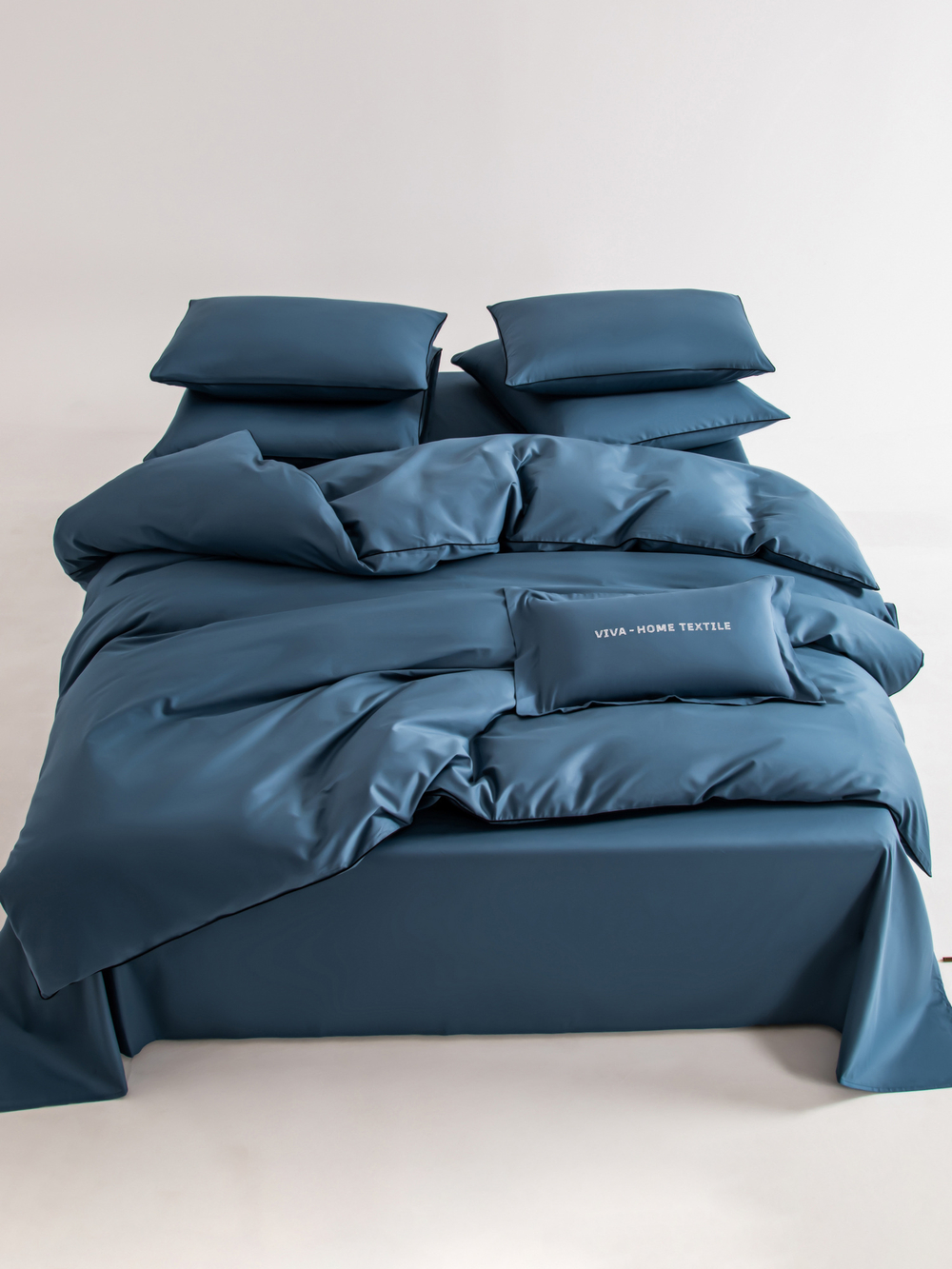 Комплект постельного белья Однотонный Сатин Элитный OCE017