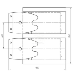 Перукарська мийка 1004-2 Lux з електроприводом