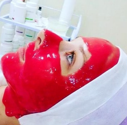 Альгінатна маска для обличчя з гранатом та ацеролом Po beauty exotic cocktail mask Instant, Alginmask