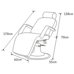 Кушетка косметологическая ZD-383