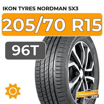 Ikon Tyres Nordman SX3 205/70 R15 96T