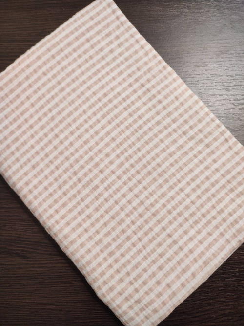 Пеленка муслиновая жатая двухслойная