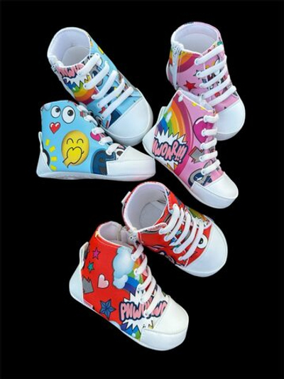 Пінетки-кеди, екошкіра, ТМ "Delibas"