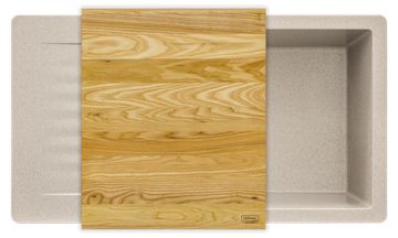 Кухонна мийка KERNAU KGS F 6089 1B1D SAND