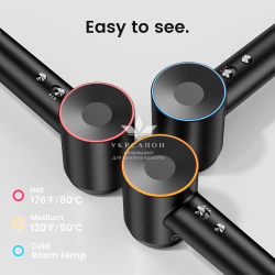 Фен Laifen професійний з іонізацією, 1 насадка, чорний