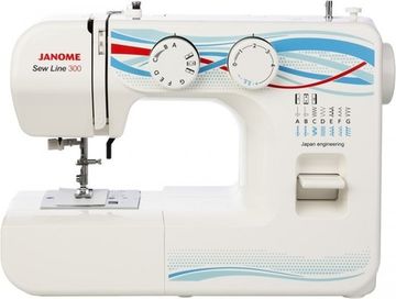 Швейна машинка електромеханічна Janome Sew Line 300